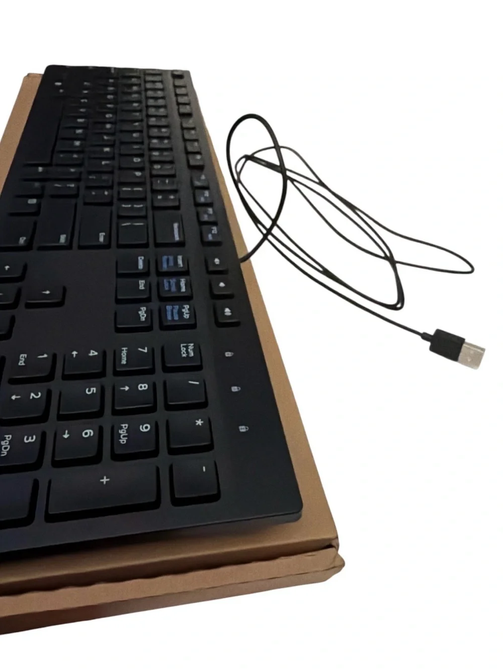 Dell Black USB Wired Full-Size Keyboard with Numeric Keypad